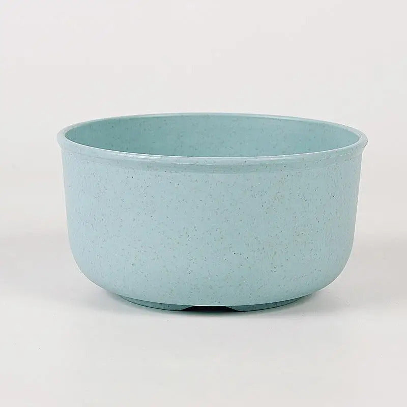 Color Wheat Straw Bowl Household Kitchen Dining Tableware - View 12