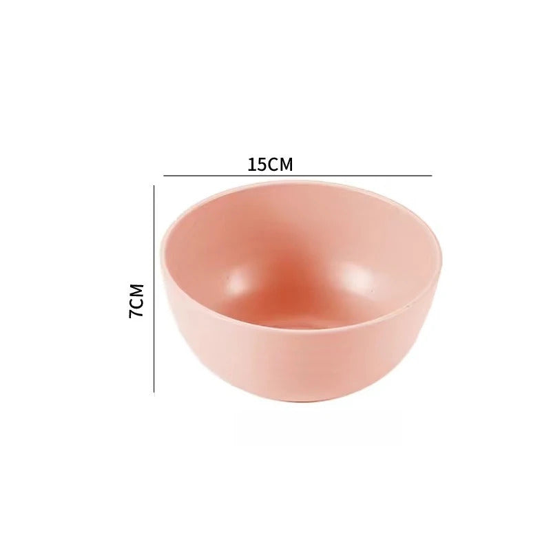 Ramen Salad Bowl Set  Classic Wheat Straw PP Plastic Bowl - View 11