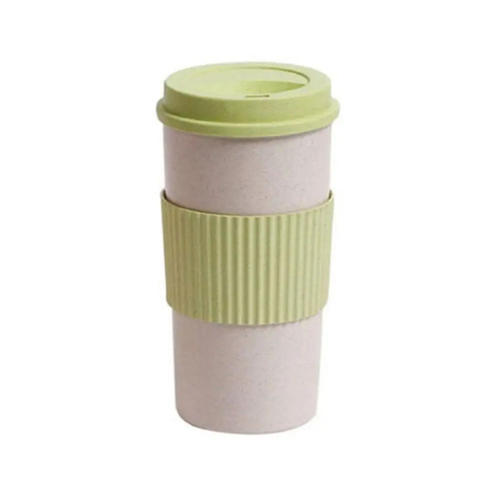 Camping Hiking Wheat Straw Coffee Mug - View 10