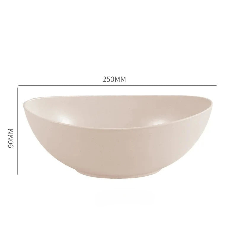 Creative Salad Bowl Kitchen Specialized Food Bowl - Detail View