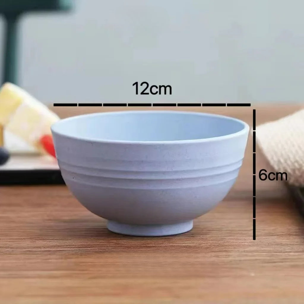 Sustainable Wheat Straw Tableware Breakfast Bowls Sets - Packaging