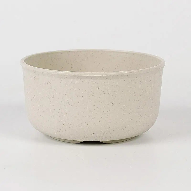 Color Wheat Straw Bowl Household Kitchen Dining Tableware - View 9