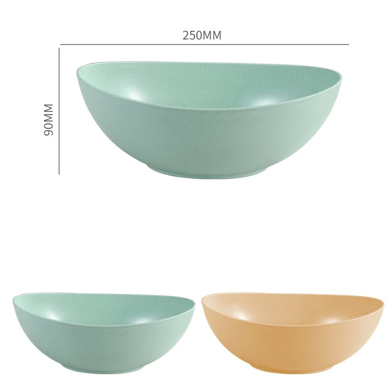 Creative Salad Bowl Kitchen Specialized Food Bowl - In Use