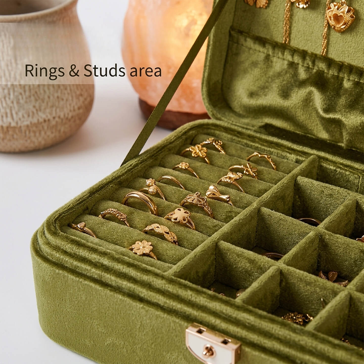 Velvetlarge-capacitydouble-layermultifunctionalnecklacestoragebox_5