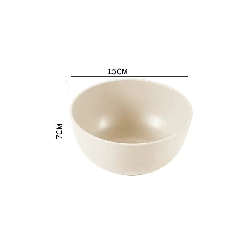 Ramen Salad Bowl Set  Classic Wheat Straw PP Plastic Bowl - View 9