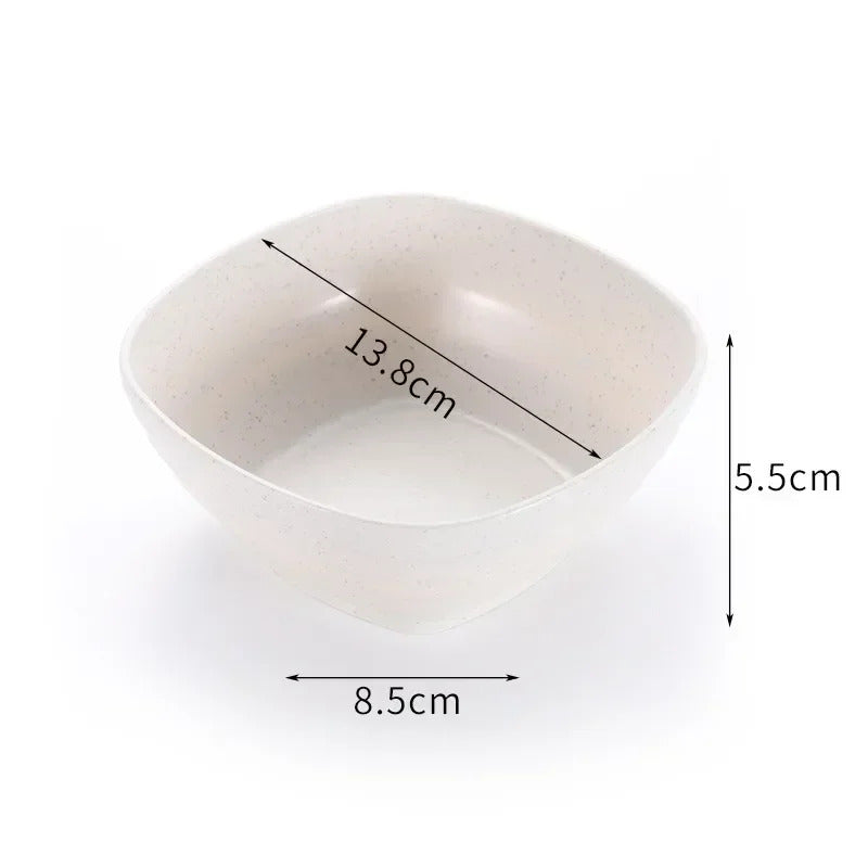 Square Wheat Straw Soup Ramen Food Container - View 9