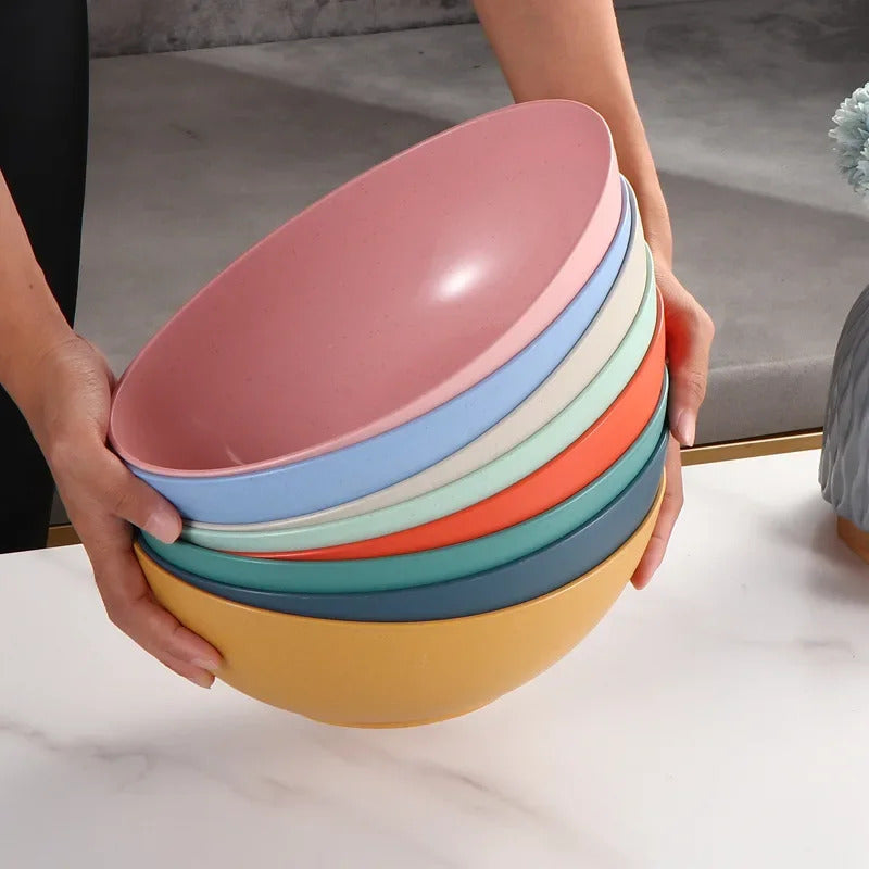 Creative Salad Bowl Kitchen Specialized Food Bowl - Color Options